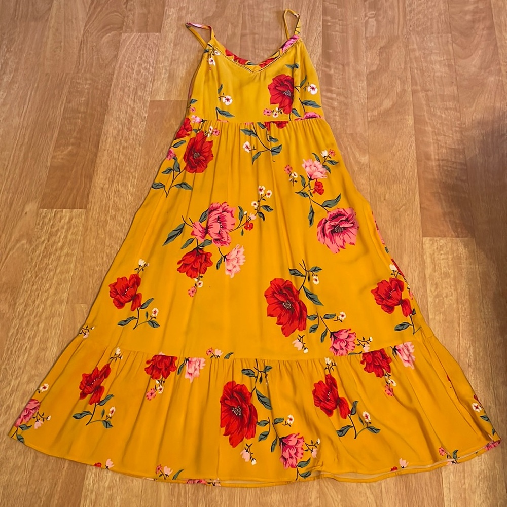 Floral midi dress